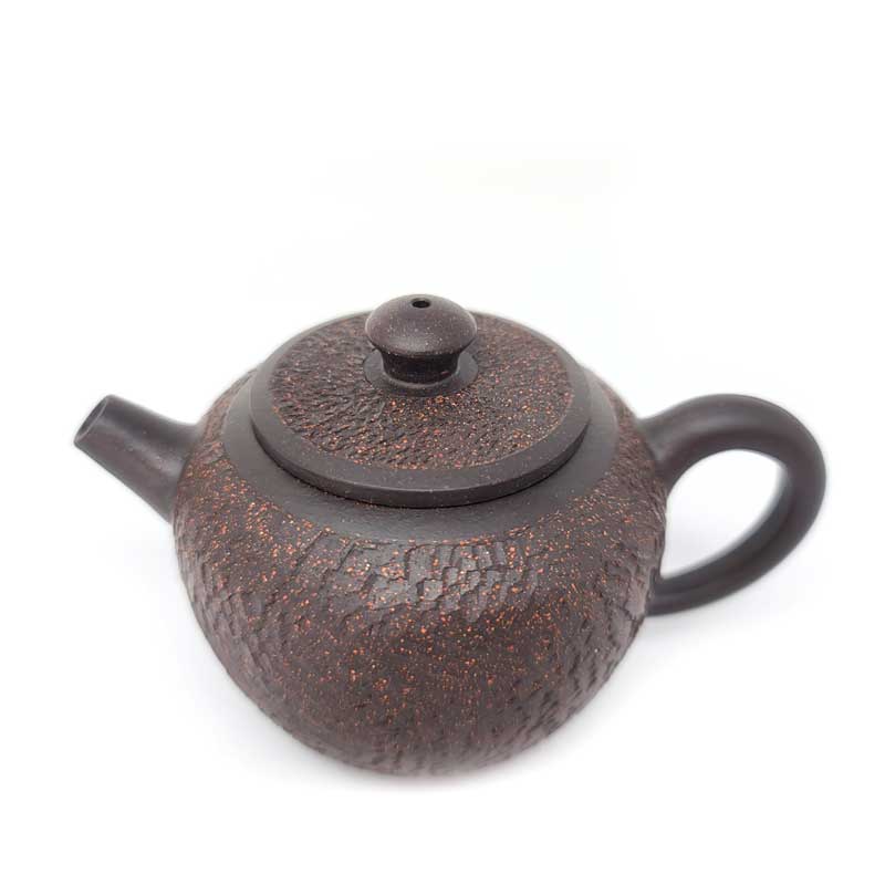 Dark Brown Yixing Clay Teapot - Tea and Whisk