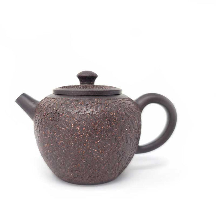 Dark Brown Yixing Clay Teapot - Tea and Whisk