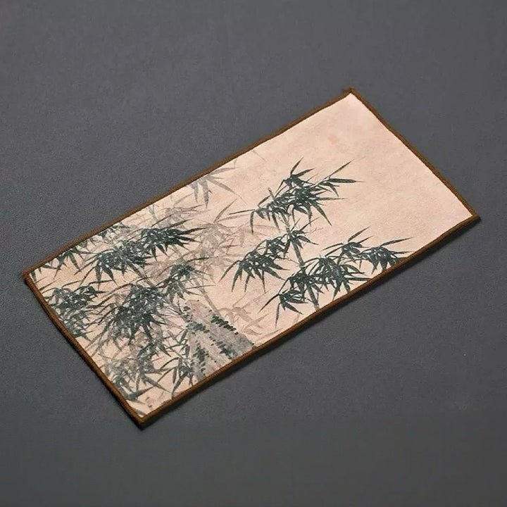 Decorative Double-Sided Tea Towel - Tea and Whisk