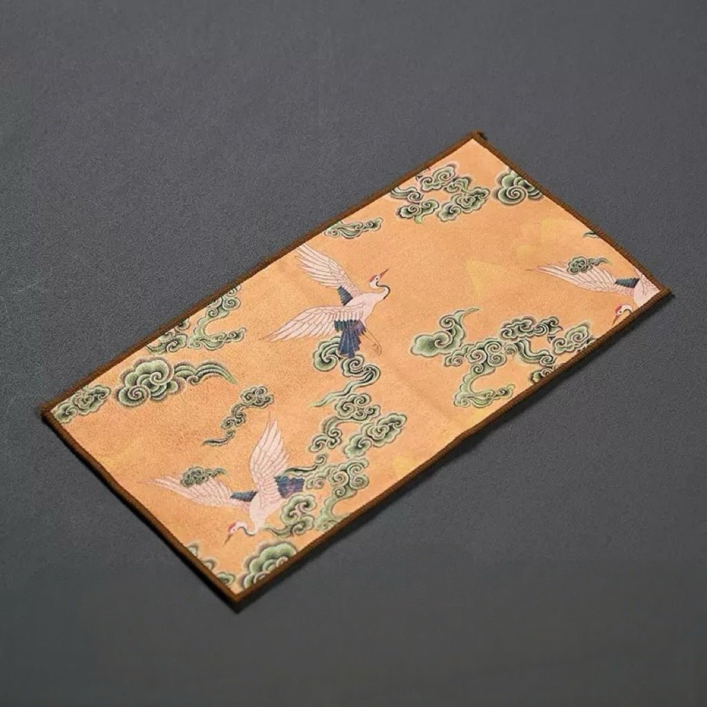 Decorative Double-Sided Tea Towel - Tea and Whisk
