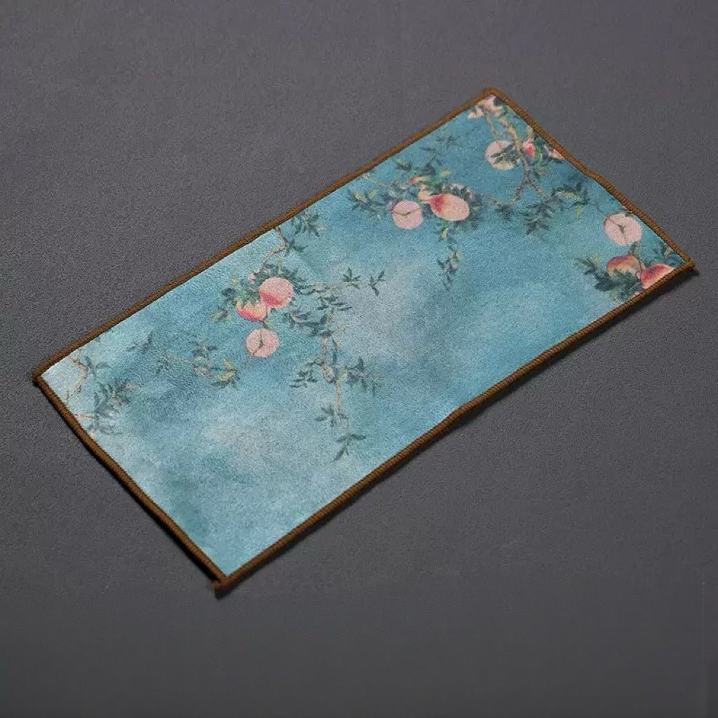 Decorative Double-Sided Tea Towel - Tea and Whisk