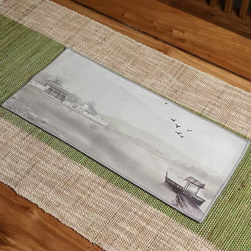 Decorative Double-Sided Tea Towel - Tea and Whisk