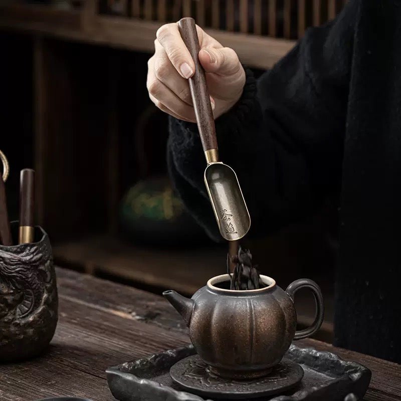 Dragon Forge Gongfu Tea Ceremony Tools Set - Tea and Whisk