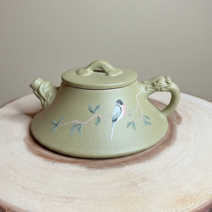 Dragon in Stillness - Handcrafted Yixing Teapot - Tea and Whisk