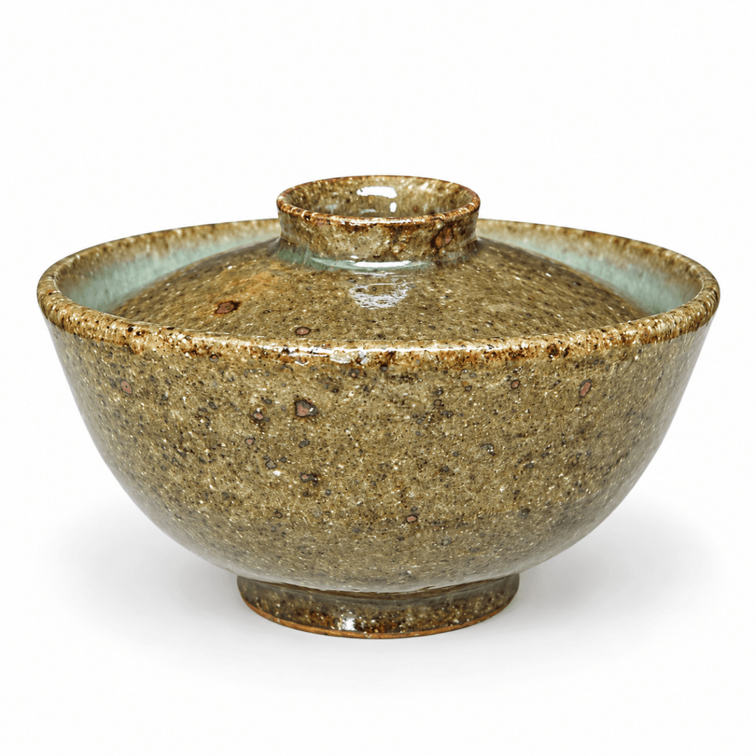 Earth & Jade - Koishiwara-yaki Japanese Handmade Shiboridashi Gaiwan 80ml - Tea and Whisk