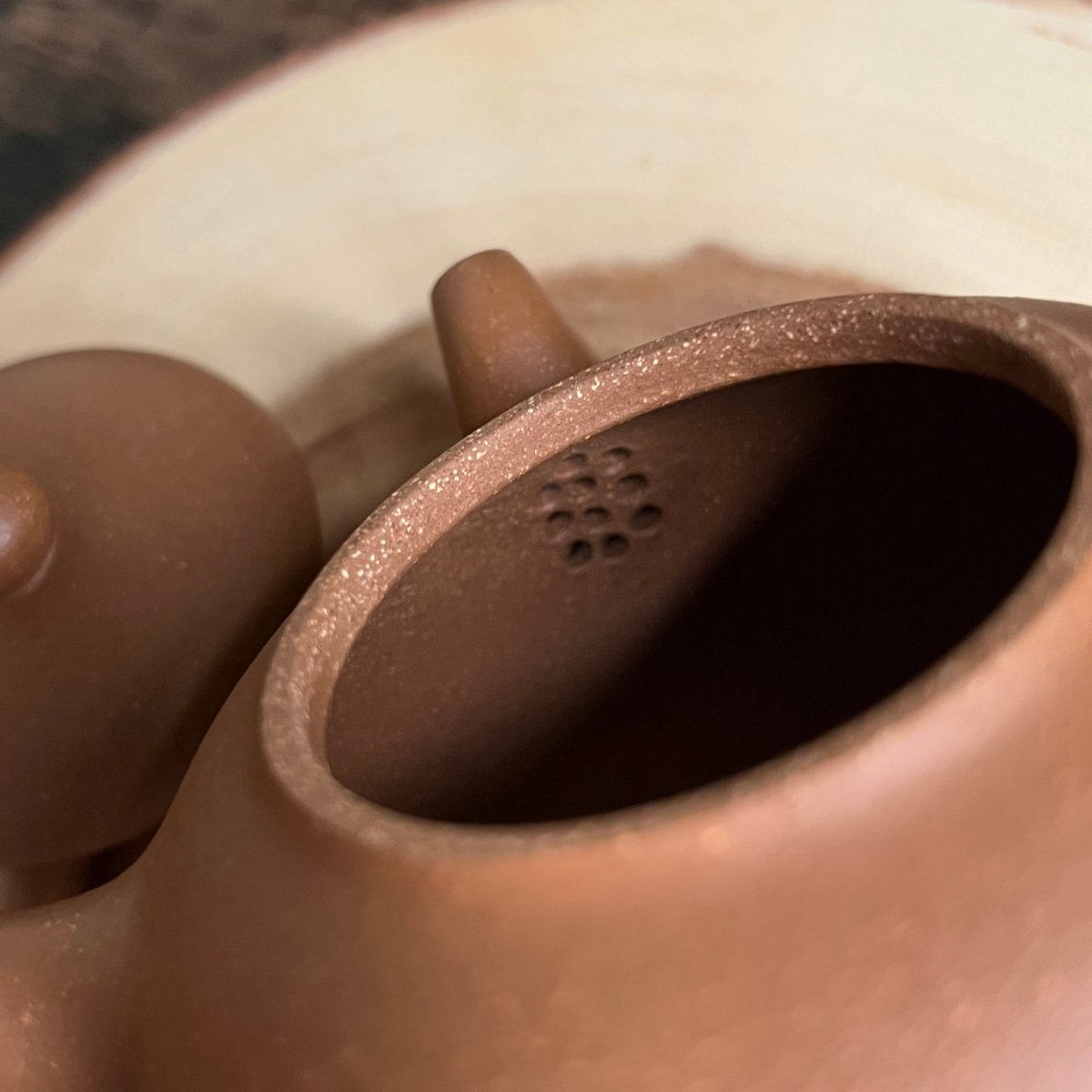 Tea and Whisk Earthline Yixing Teapot - Thumbnail 5