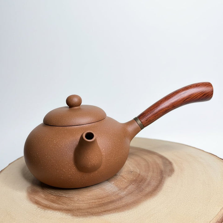 Earthline - Handmade Duanni Yixing Teapot - Tea and Whisk