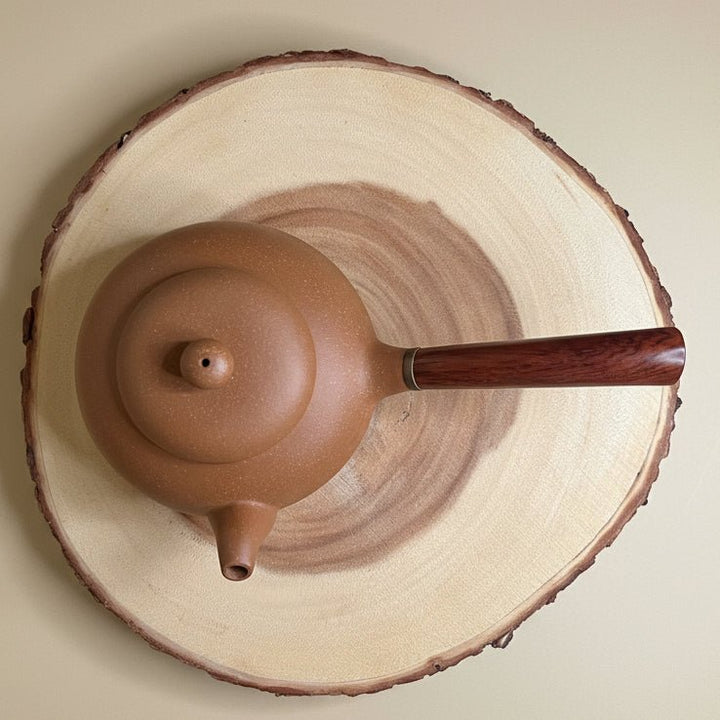 Earthline - Handmade Duanni Yixing Teapot - Tea and Whisk