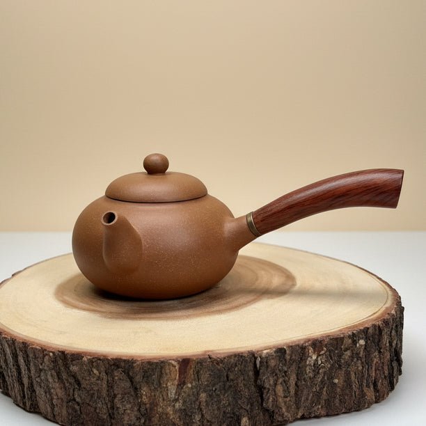 Earthline - Handmade Duanni Yixing Teapot - Tea and Whisk