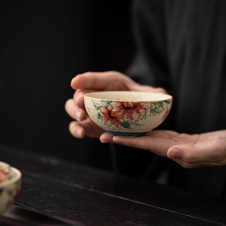 Ember Peony Travel Tea Set - Tea and Whisk