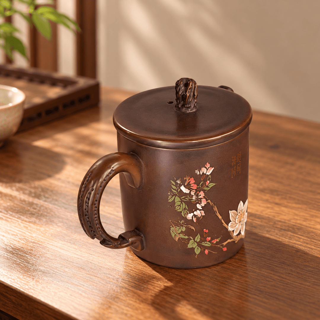 Garden Poetry - Jianshui Master Handmade Teapot |145ml - Tea and Whisk