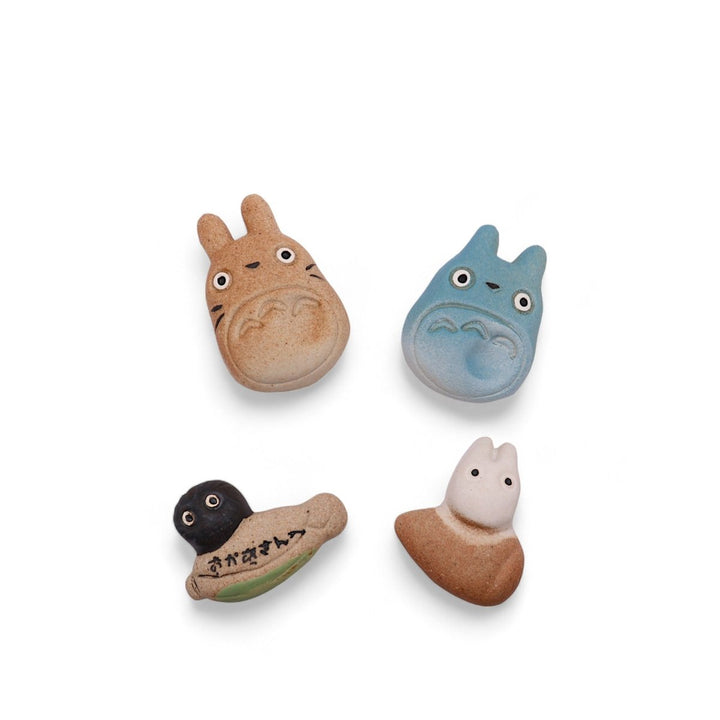 Ghibli Totoro Forest Friends Matcha Scoop Rest Set of 4 - Tea and Whisk