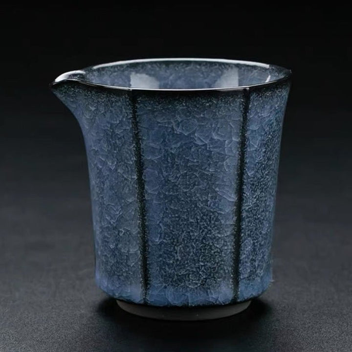 Glacial Silence - Rare Ice Crystallization Glaze Transformation Collection - Tea and Whisk
