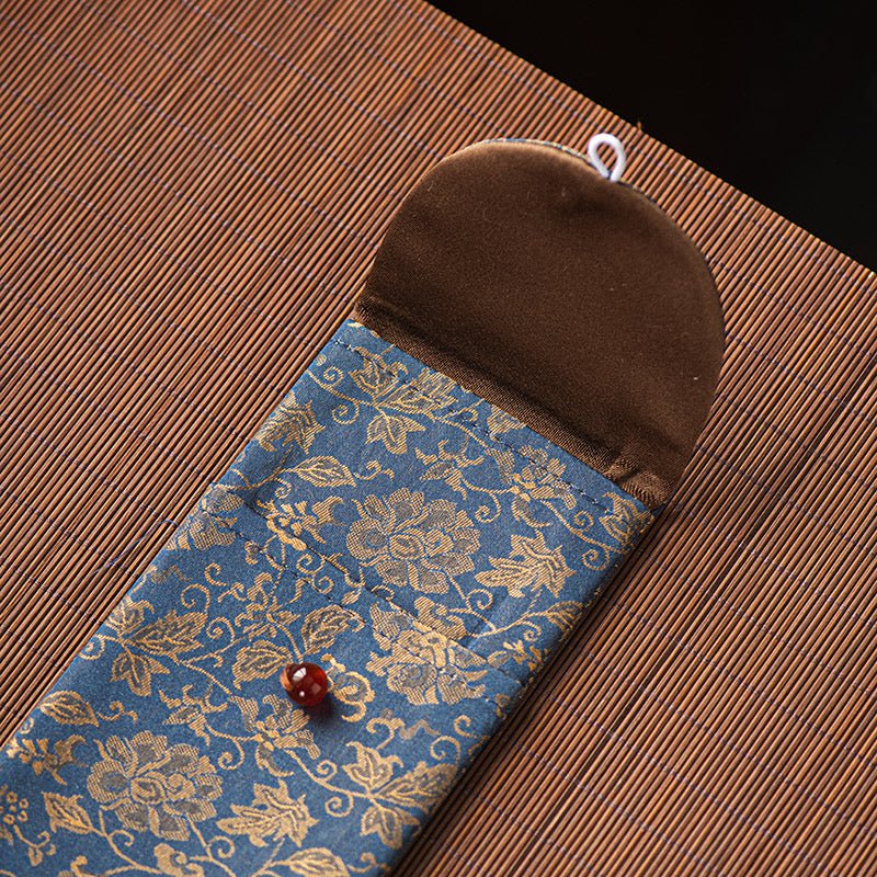 Gongfu Tea Ceremony Tools With Linen Pouch - Tea and Whisk