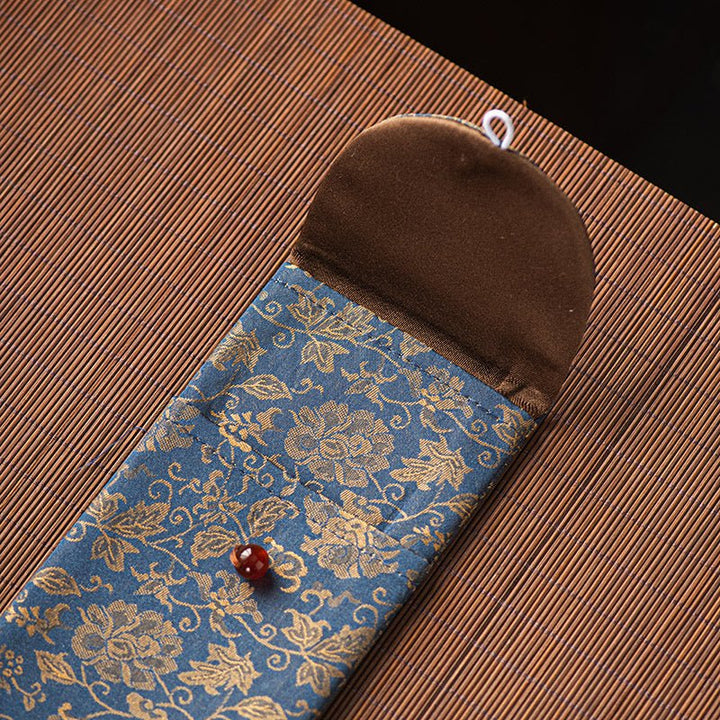 Gongfu Tea Ceremony Tools With Linen Pouch - Tea and Whisk