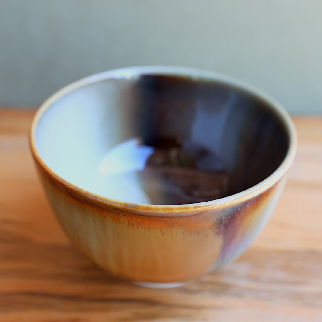Hand - Painted Peaks & Waterfalls Jingdezhen Teacups - Tea and Whisk