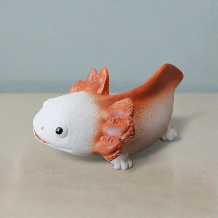 Handmade Axolotl Teapet - Tea and Whisk