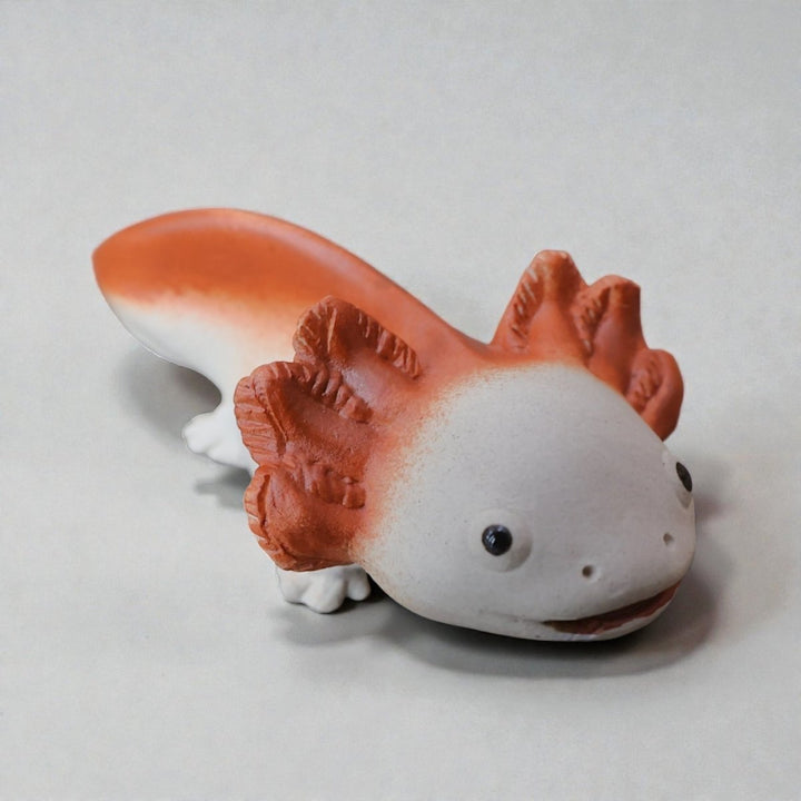 Handmade Axolotl Teapet - Tea and Whisk