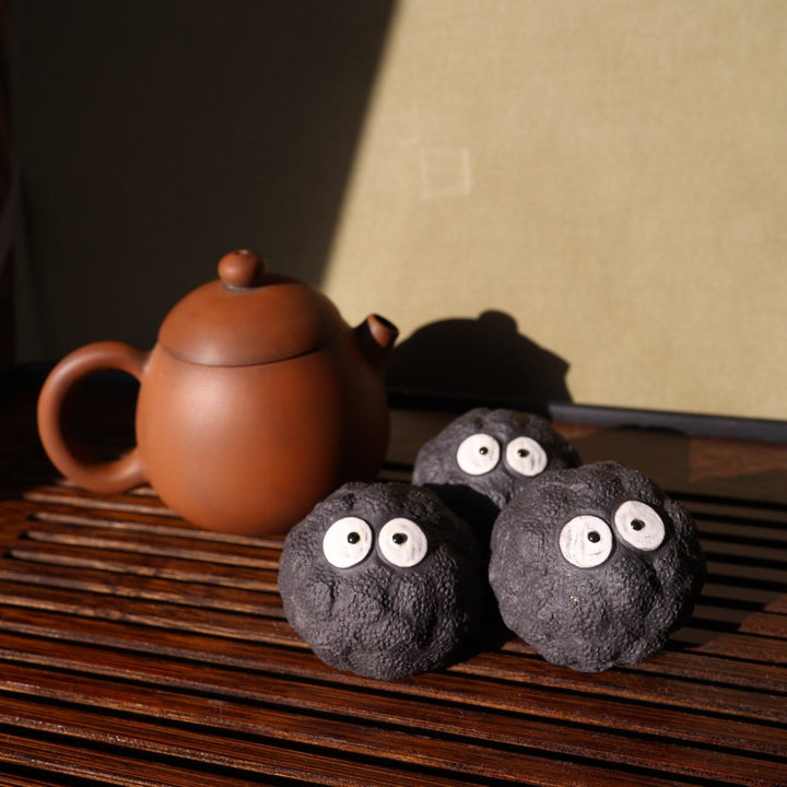 Handmade Black Soot Spirit Teapet - Tea and Whisk