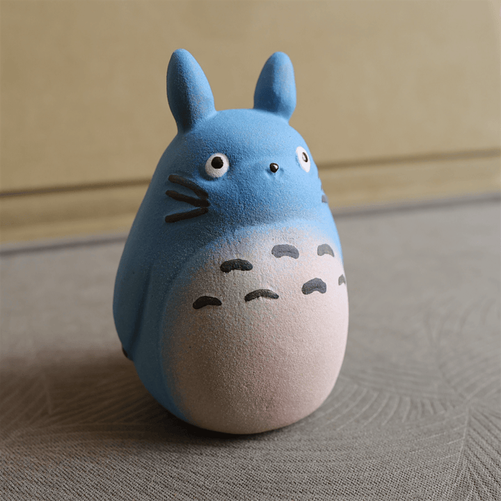 Handmade Blue Guardian Rabbit Teapet - Tea and Whisk