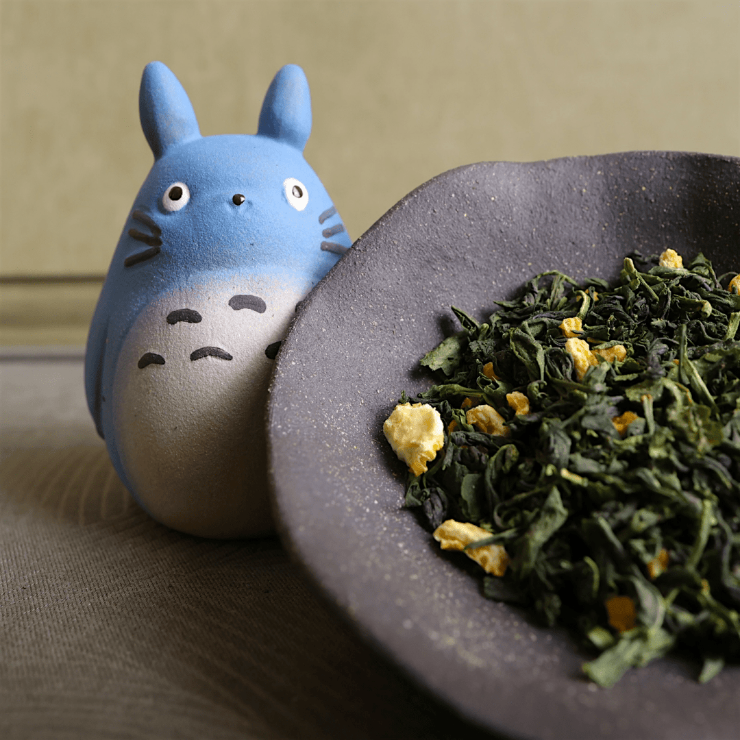 Handmade Blue Guardian Rabbit Teapet - Tea and Whisk