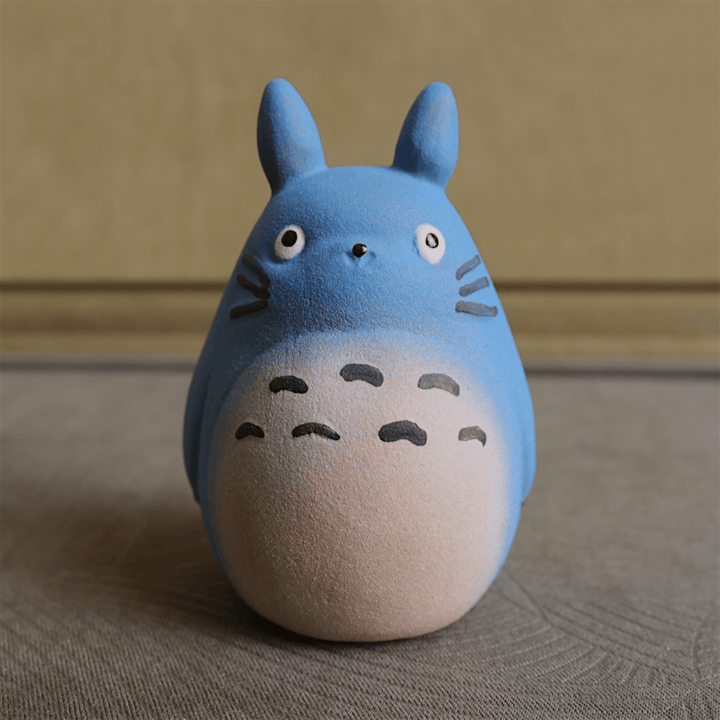 Handmade Blue Guardian Rabbit Teapet - Tea and Whisk