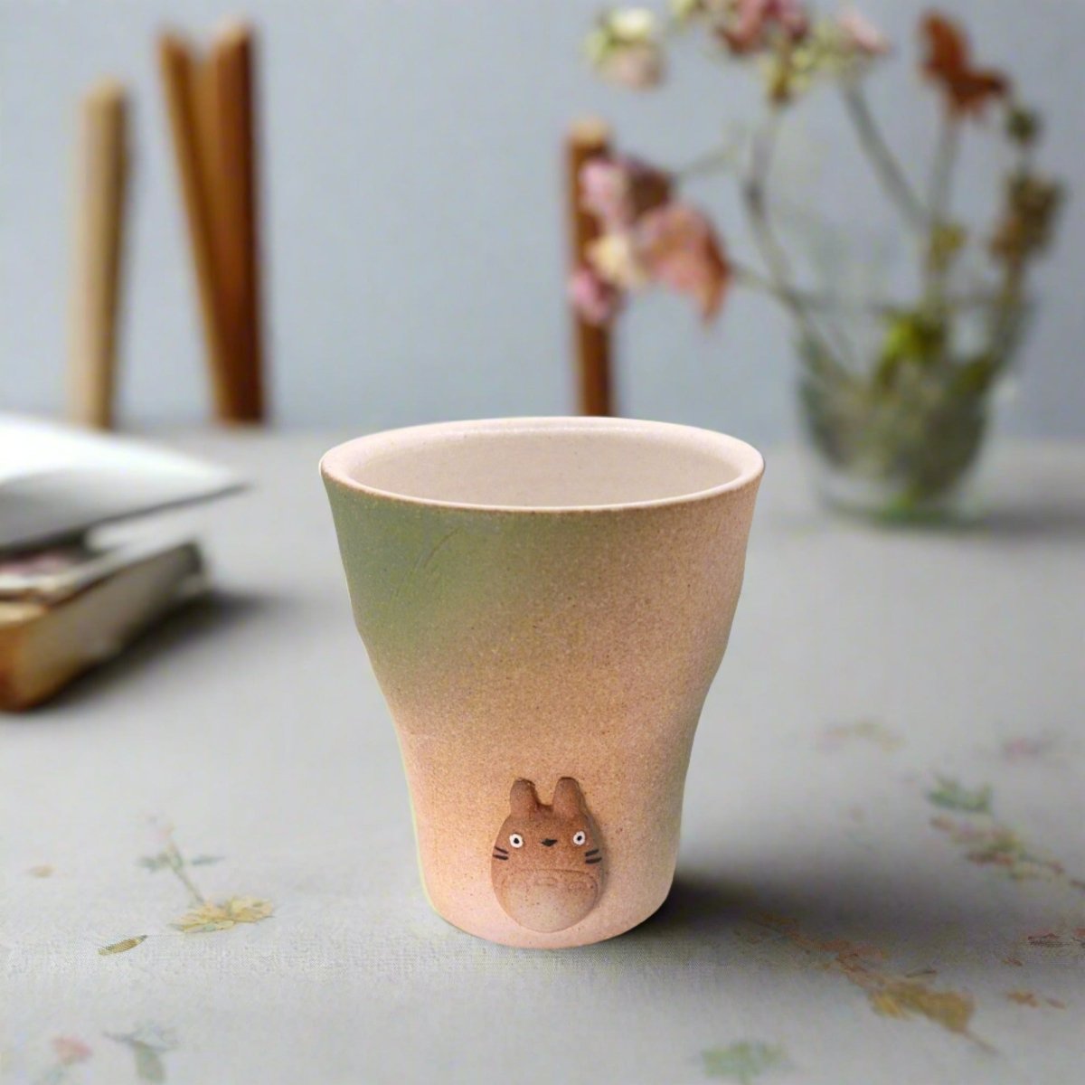 Handmade Japanese Ghibli Totoro Tea Mug - Tea and Whisk