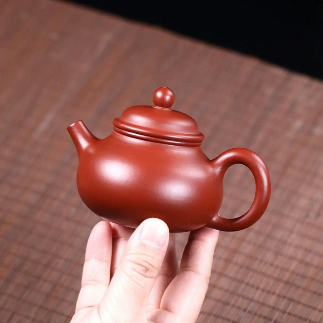 Handmade Premium Yixing “Rongtian” Teapot - Tea and Whisk