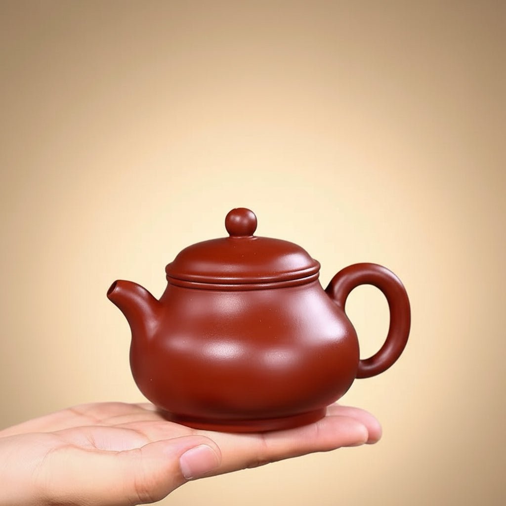 Handmade Premium Yixing “Rongtian” Teapot - Tea and Whisk