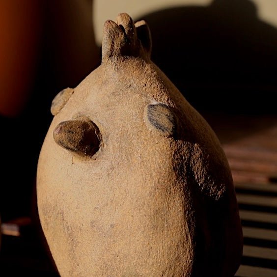 Handmade Rustic Rooster Teapet - Tea and Whisk