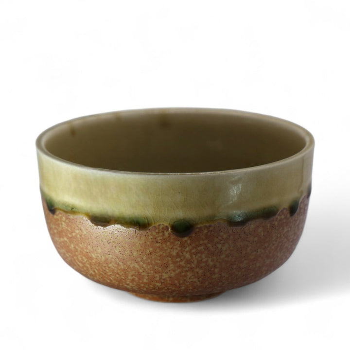 Handmade Shigayaki Matcha Bowl Emerarudo - Tea and Whisk