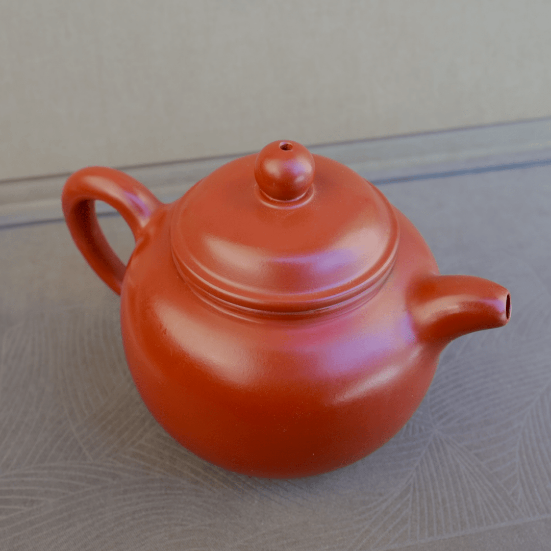 Handmade Yixing DuoQiu Teapot - Tea and Whisk