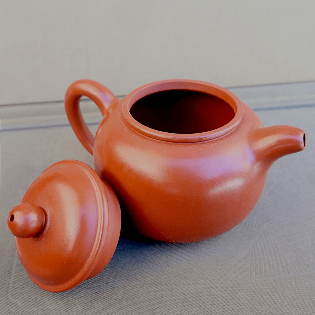 Handmade Yixing DuoQiu Teapot - Tea and Whisk