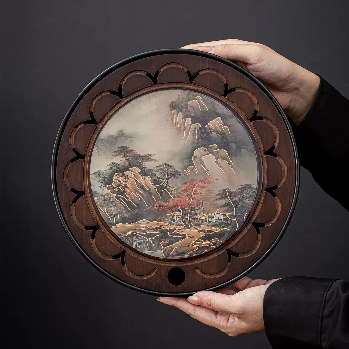 Hidden Landscape Color-changing Tea Tray – Tea and Whisk