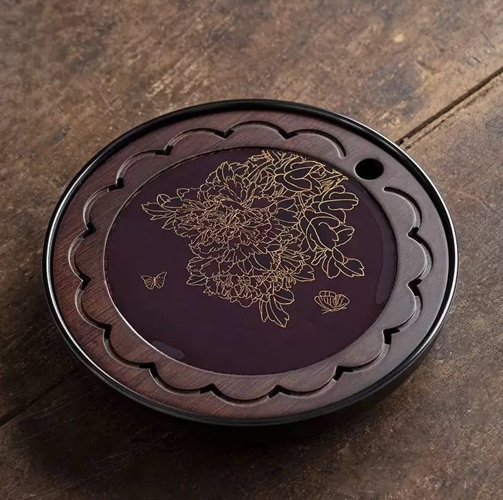 Hidden Landscape Color-changing Tea Tray - Tea and Whisk