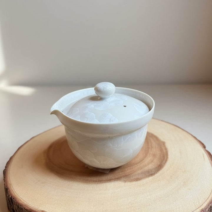 Ice Crystal Houhin Japanese Gyokuro Teapot - Tea and Whisk