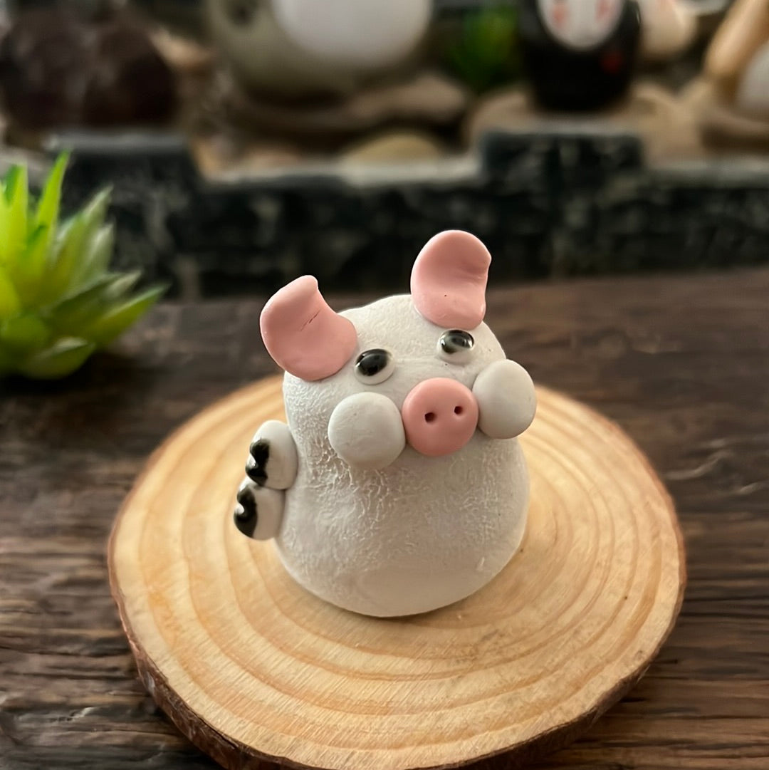 Clay Handmade Cute Animals Tea Pet