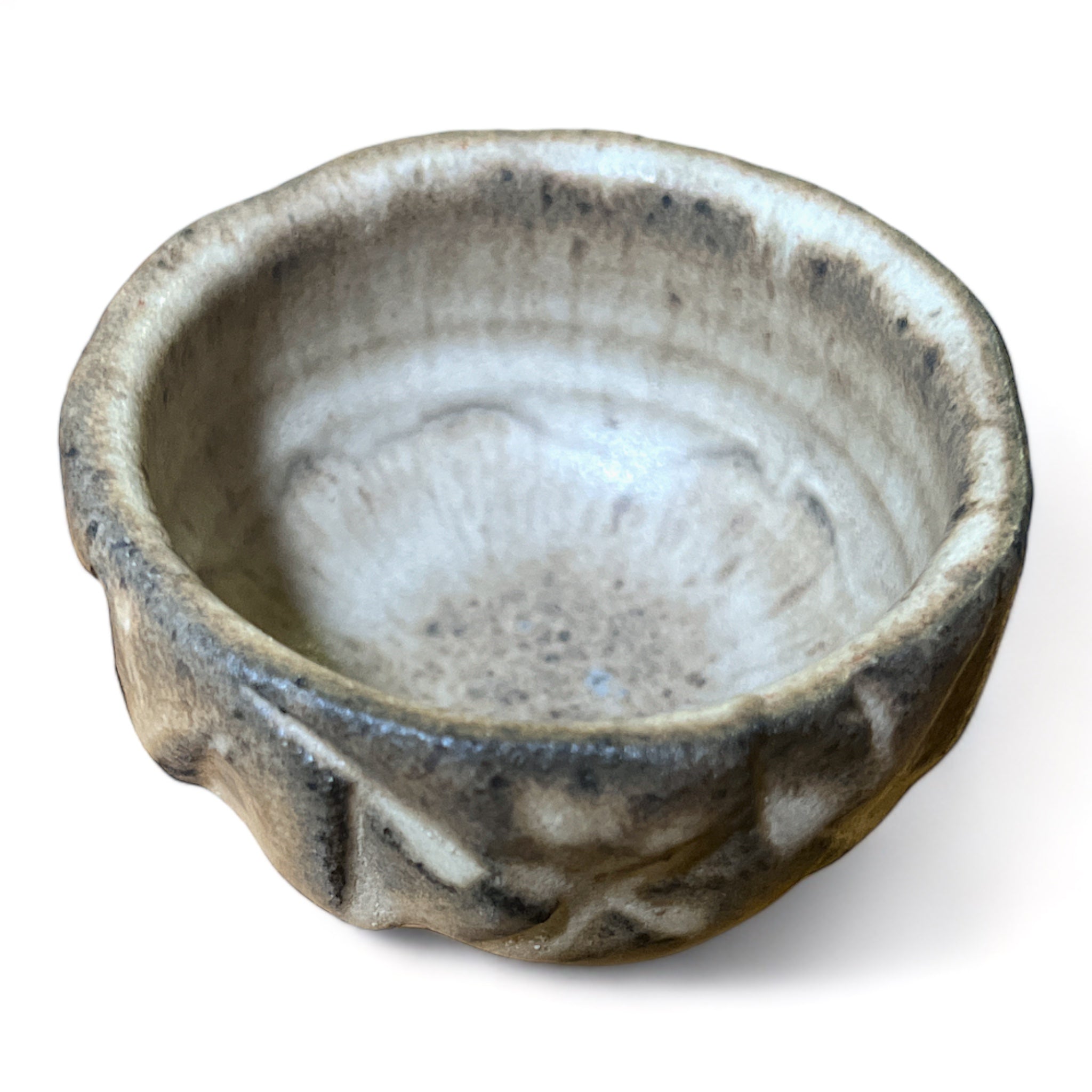 Taiwanese Handmade Wood-Fired Ceramic Teacup - Ancient Echoes