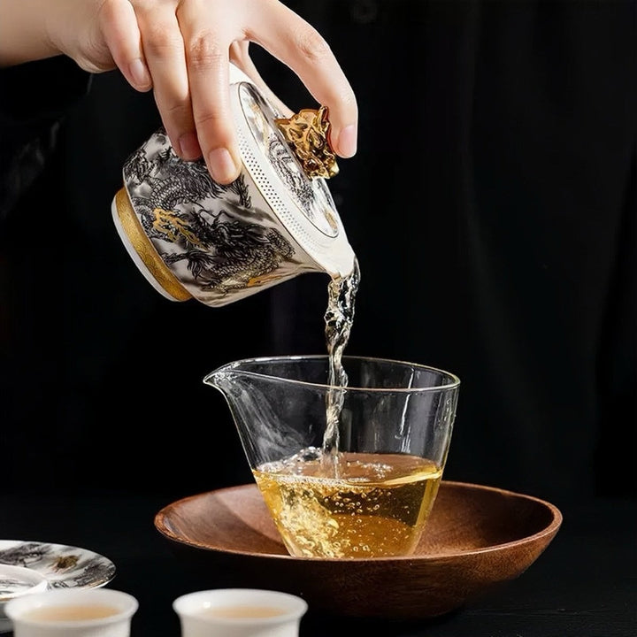 Imperial Dragon 360° Pour Gaiwan - Tea and Whisk