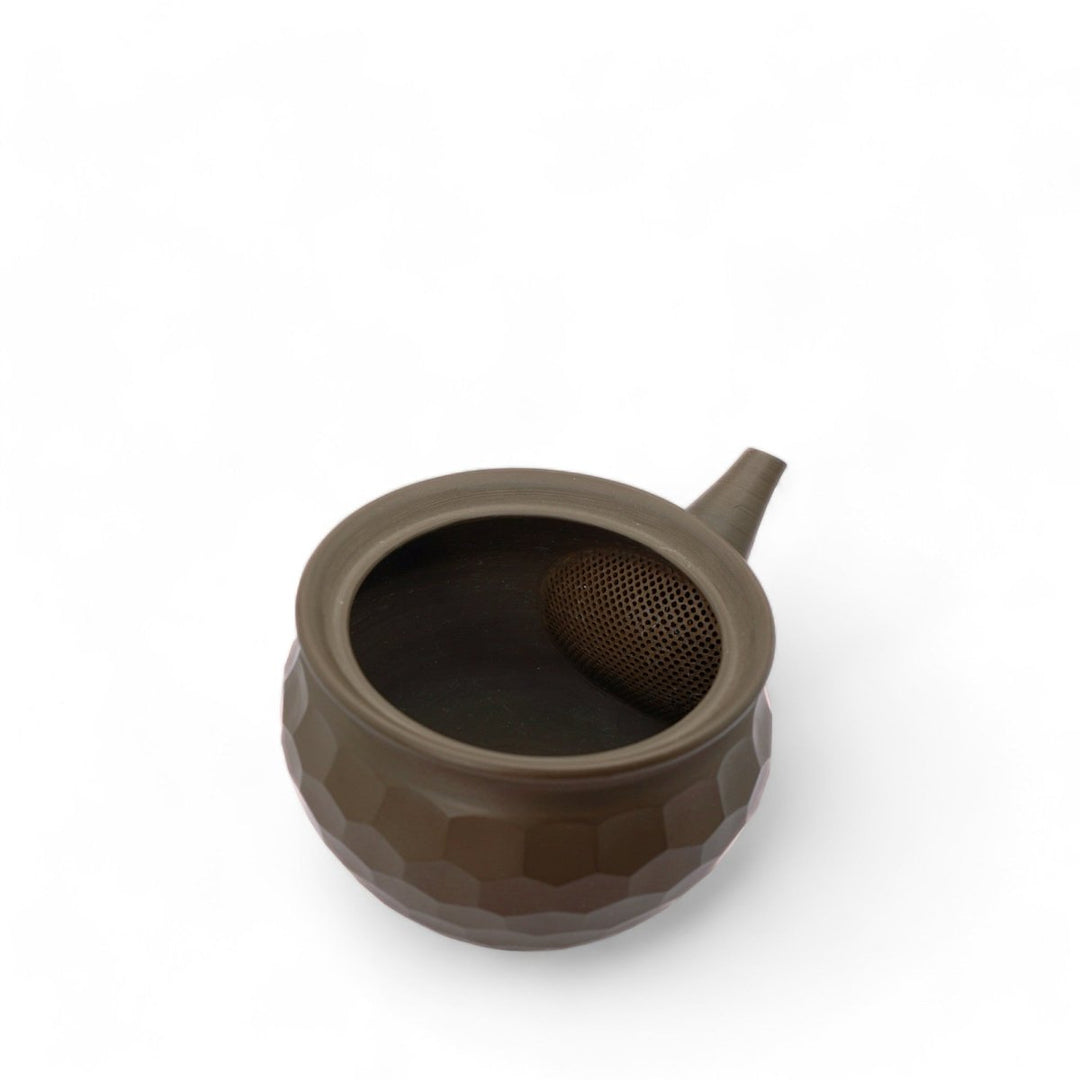 Japanese Handmade Houhin Teapot - Sumibi - Tea and Whisk