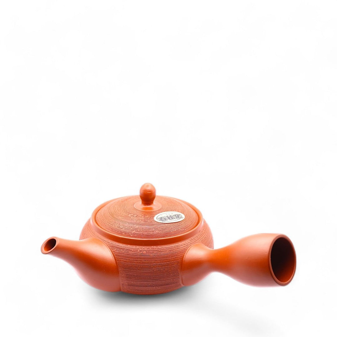 Japanese Handmade Kyusu Teapot - Hinoteri - Tea and Whisk