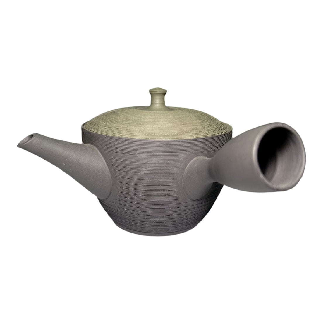 Japanese Handmade Kyusu Teapot - Matcha - Tea and Whisk