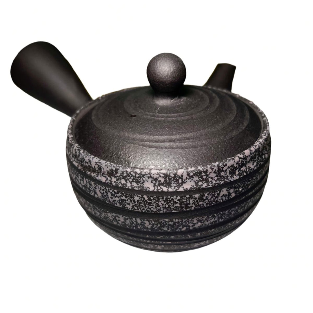 Japanese Handmade Kyusu Teapot - Snow Flakes - Tea and Whisk