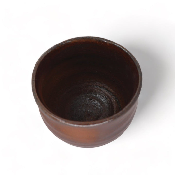 Japanese Handmade Shigayaki Teacup - Kinzokutaru - Tea and Whisk