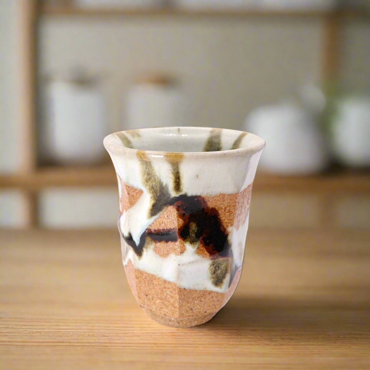 Japanese Handmade Teacup - Mori - Tea and Whisk