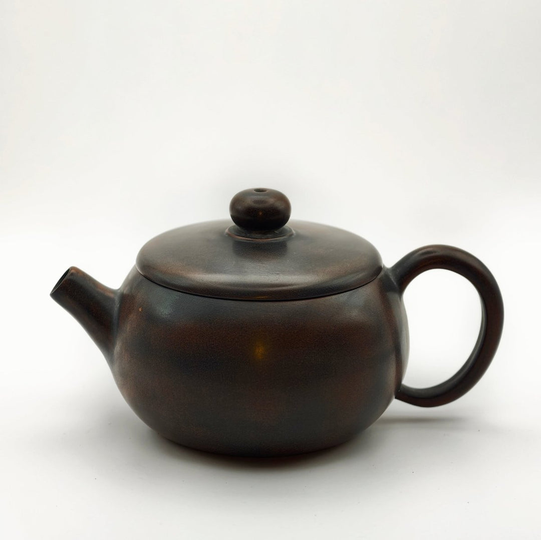 Jianshui “Fanggu” Handmade Small Solo Teapot - 90ml - Tea and Whisk