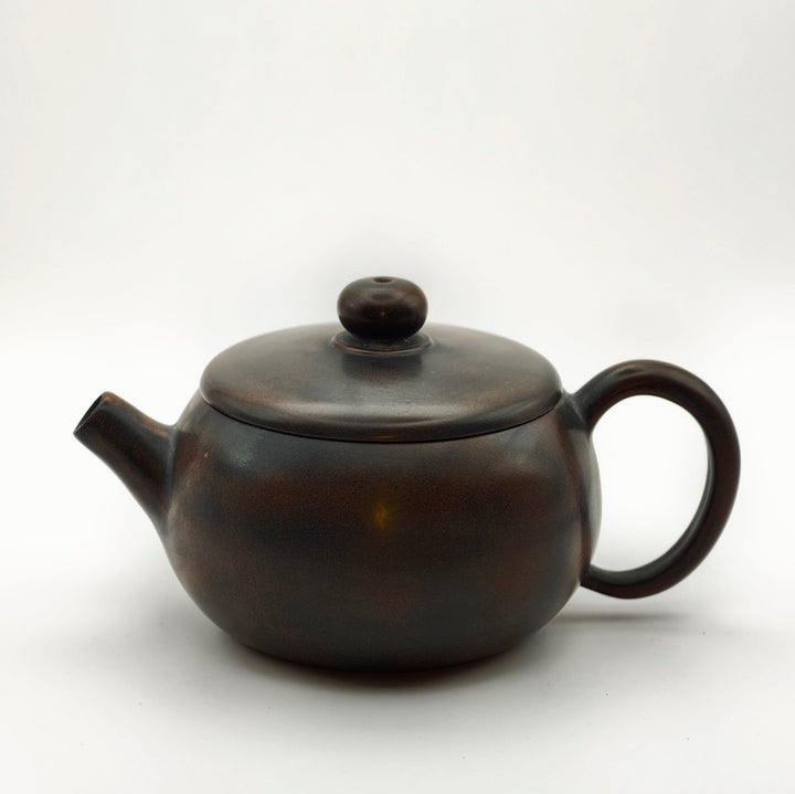 Jianshui “Fanggu” Handmade Small Solo Teapot - 90ml - Tea and Whisk