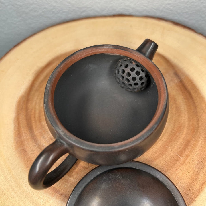 Jianshui “Full Moon” Wide-Mouth Handmade Small Solo Teapots Collection - Tea and Whisk