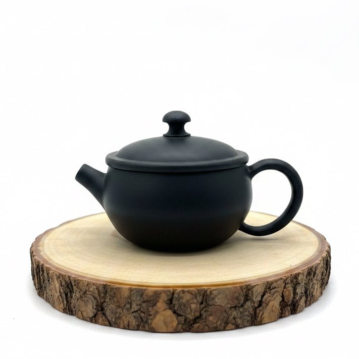 Jianshui “Full Moon” Wide-Mouth Handmade Small Solo Teapots Collection - Tea and Whisk