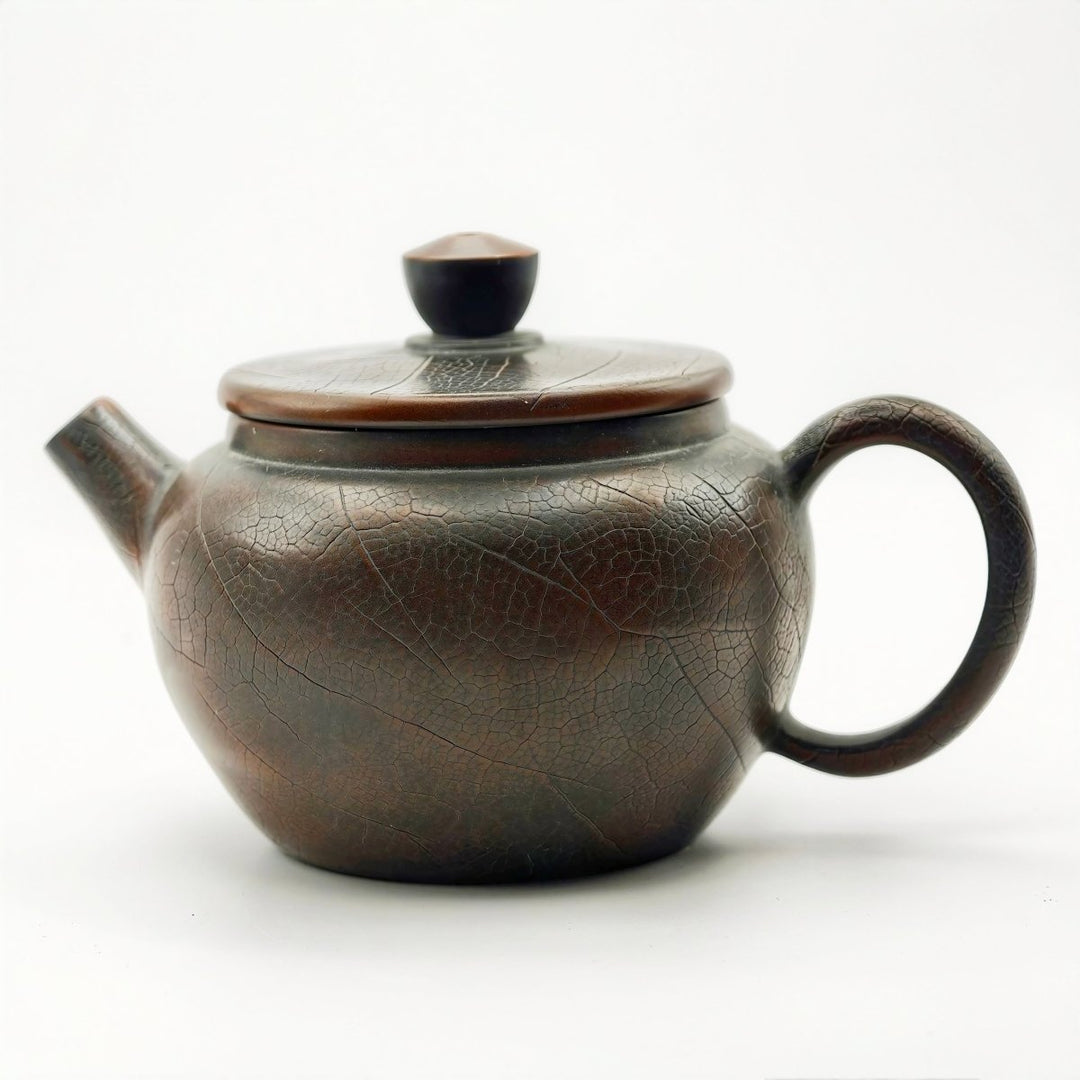 Jianshui “Full Moon” Wide-Mouth Handmade Small Solo Teapots Collection - Tea and Whisk